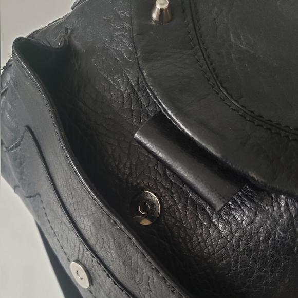 Zara | Leather Handbag with Shoulder Strap - Picture 12 of 15